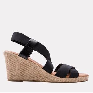 Andre Assous Espadrille Dalmira Mid Elastic wedge women’s 8